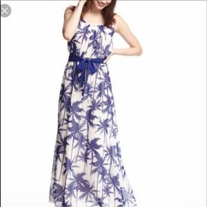 *NWT* Eliza J palm print maxi dress 6